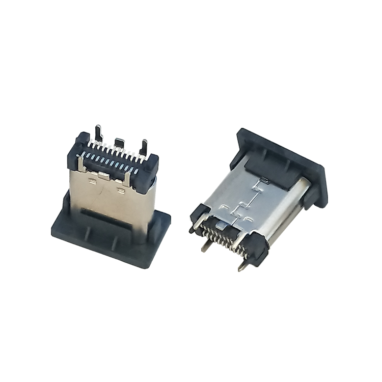 type-c  180度 立式贴片 SMT 9.3mm AF 母座